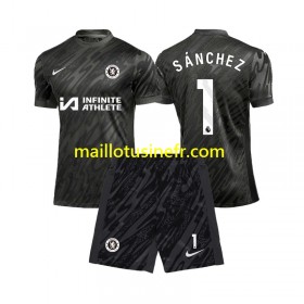 Maillot de Foot Chelsea Robert Sanchez 1 Extérieur Gardien 2024-25 - Enfant